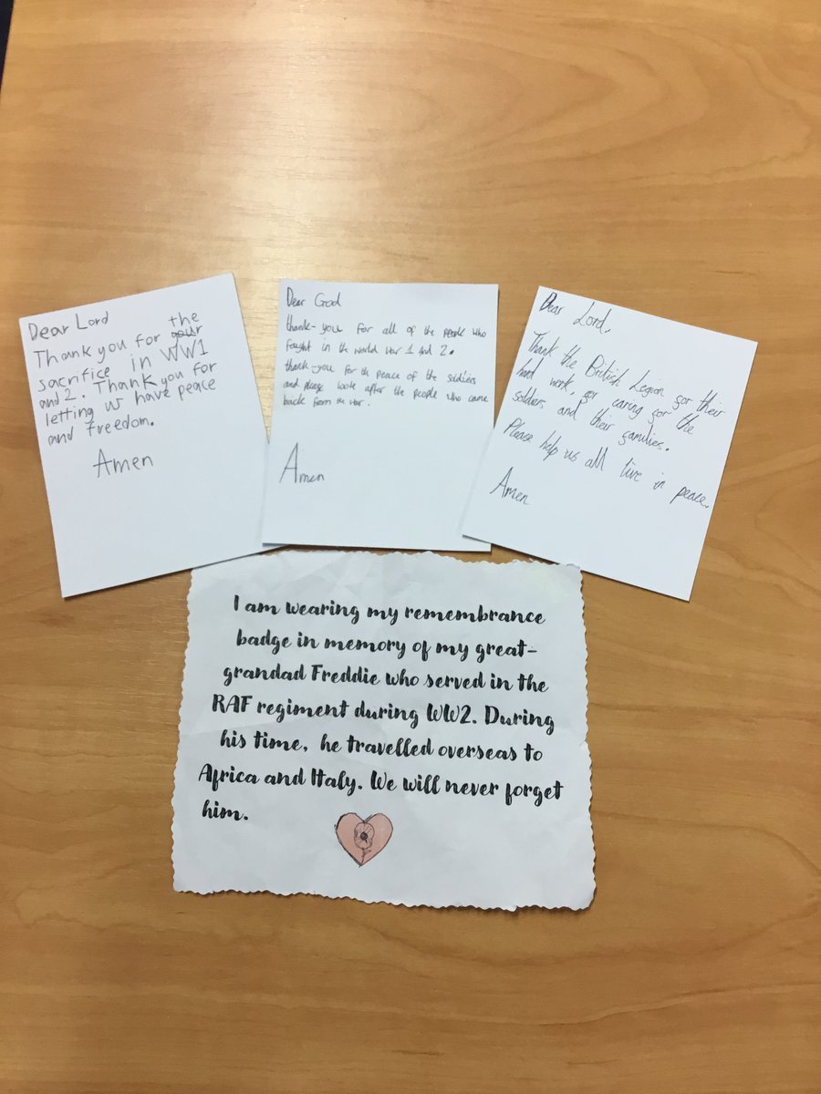 This morning, children led our collective worship and taught our school community about the meaning of Armistice Day and the significance of the poppy. 
The children then led us in prayer, reading prayers they had written themselves.