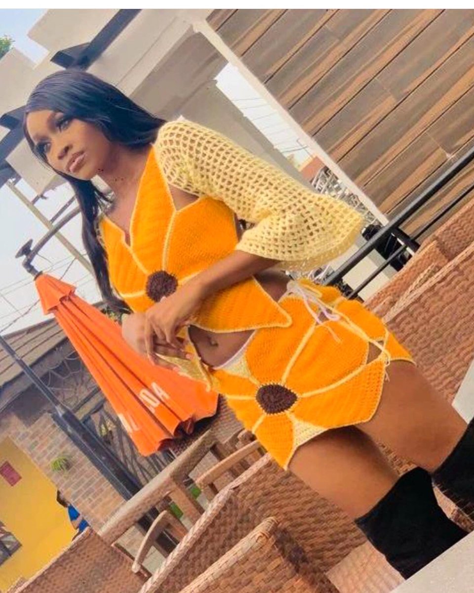 itsWillyWillz's tweet photo. #willywillzrainment
"If roses tried to be sunflowers, they would lose their beauty; and if sunflowers tried to be roses, they would lose their strength
The 🌻 SunFlower Skirt & Top
#handmadewith💛
MODEL worn By @herdehkemi
PRICE : 15K
Crochet Wear💨
It's
Custom Made
•it's https://t.co/AVIJ4Xi0fS