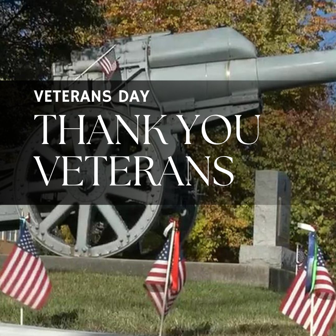 Thank you to all those who have served our country. This Veterans Day, we salute you!