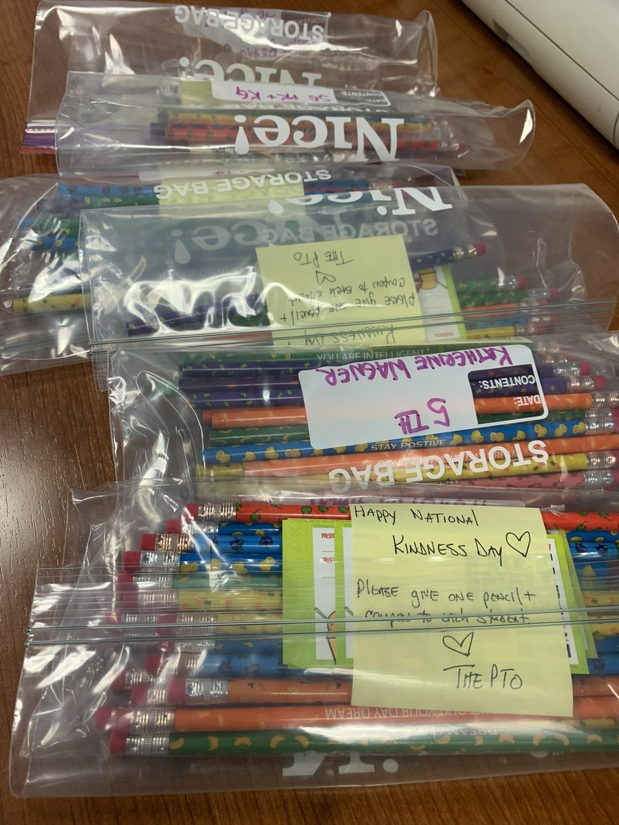 Jeremiah’s vouchers sent home for national kindness day 💜💛 “caught your doing something good!” Thank you, Jen Silva kindly sorting them out!!!