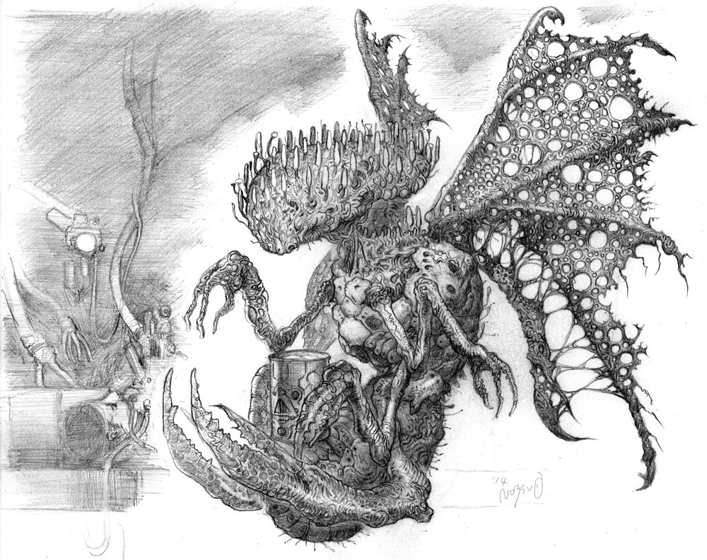 #線画の日
とのことなので、過去絵を。 
