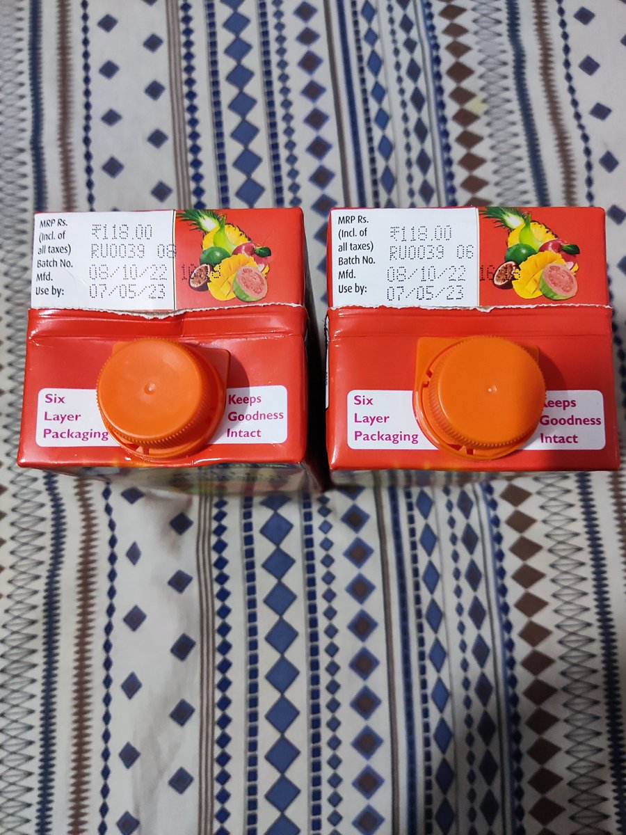 priygyan's tweet photo. @Realjuices @DaburIndia @DaburIntl @FCIforum @FCI_India @consumerforum_ @FCI_NorthZone @PiyushGoyal @PiyushGoyalOffc @myogioffice @Realjuices @DaburIndia @DaburIntl  
I received call from Wednesday(8th November 2022)  
Today he provided 2 pack of real mixed fruit juice 1 litter pack.
one human life cost compared,2 pack of real mixed fruit juice(According by @Realjuices @DaburIndia @DaburIntl   )
Unsatisfied https://t.co/DpneXx1NoN