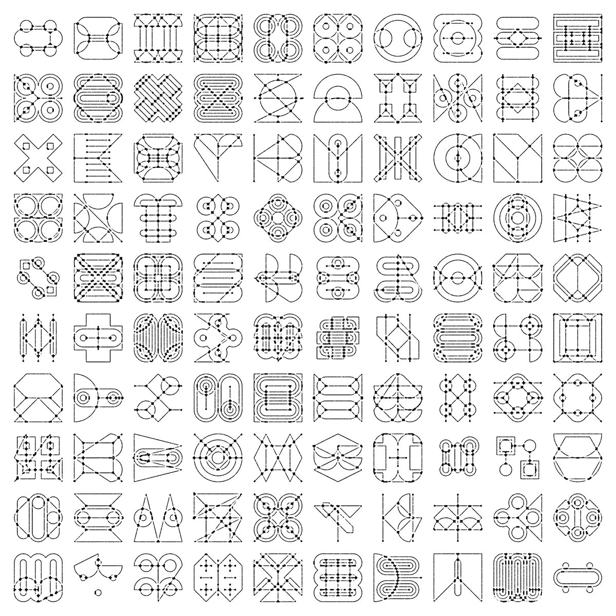 In the early 1800s, Victorian artists and microscopists would rearrange diatoms (microscopic single-cell algae encased in beautiful glass shells) into intricate patterns on glass slides. 

This feels like the pixel version.