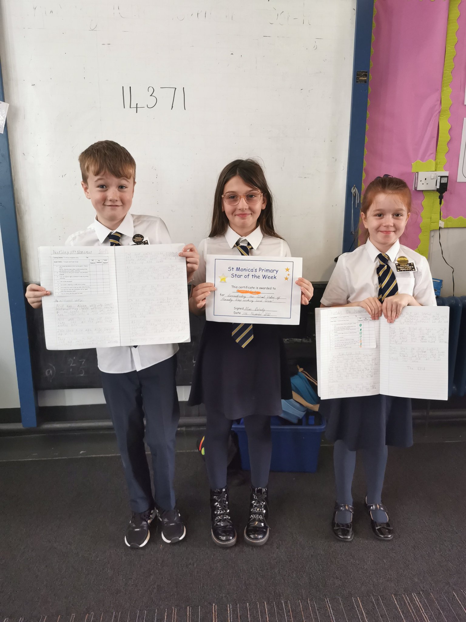 St Monicas Primary on Twitter "Congratulations to our Star of the Week