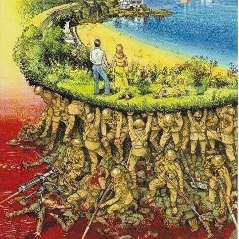 Take a moment today and reflect on the sacrifices all the women and men made and make for us. We owe them more then we can ever imagine. #neverforget #wearapoppy