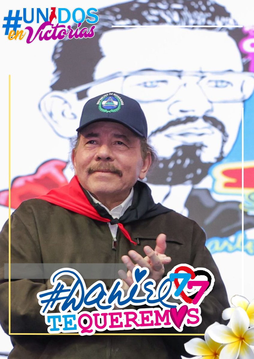 @๐
ฐ๐๐
ด๐
ถ๐
พ ๐ณ๐ฎ (@atego16) on Twitter photo #Daniel77TeQueremos continuador de la Lucha del Sempiterno Cmdte Carlos.. por la Soberanรญa, por el Pueblo, por la Unidad, por la Paz de Nicaragua ๐ณ๐ฎ
ยกFelicidades Amigo y defensor del Pueblo๐๐ฅณ!
#UnidosEnVictorias
<a href="/LaZelayita/">La Zelayita ๐ณ๐ฎ</a> <a href="/CaleroMariela/">Mariela Calero ๐ณ๐ฎ</a> <a href="/2_Flores2/">2_๐ฑ๐๐๐๐๐2</a> #Daniel77TeQueremos continuador de la Lucha del Sempiterno Cmdte Carlos.. por la Soberanรญa, por el Pueblo, por la Unidad, por la Paz de Nicaragua ๐ณ๐ฎ
ยกFelicidades Amigo y defensor del Pueblo๐๐ฅณ!
#UnidosEnVictorias
<a href="/LaZelayita/">La Zelayita ๐ณ๐ฎ</a> <a href="/CaleroMariela/">Mariela Calero ๐ณ๐ฎ</a> <a href="/2_Flores2/">2_๐ฑ๐๐๐๐๐2</a>