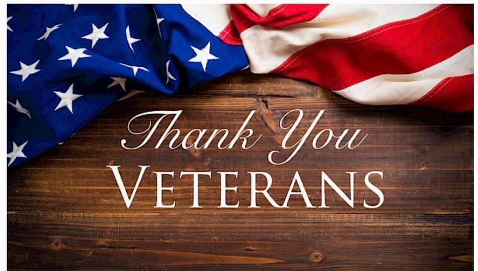 In deep appreciation for all veterans. Thank you!