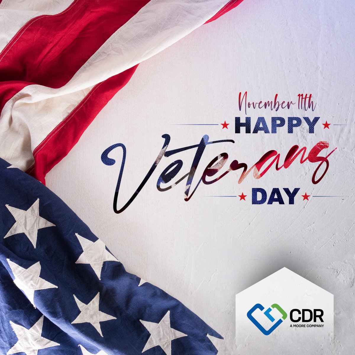 CDRfundraising's tweet photo. On this #VeteransDay, we are especially grateful for those who have served and are humbled by their sacrifices. #WeAreMoore https://t.co/r2mNJYjPrp