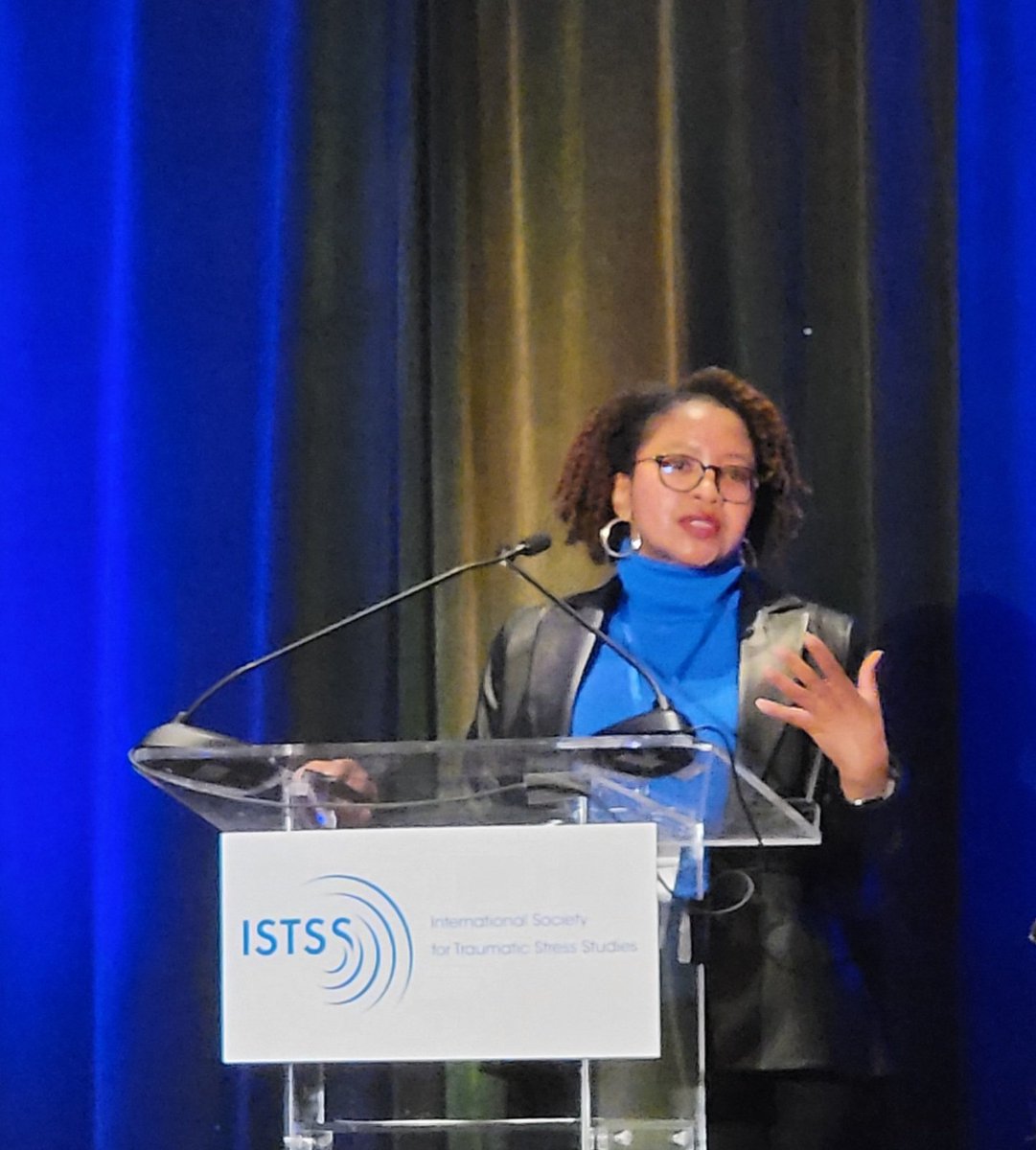 Nancy Kassam-Adams (@nancyka) on Twitter photo Important keynote by Dr Tene Lewis <a href="/tenelewis2/">TenƩ T. Lewis</a> at #ISTSS2022 - decades of rigorous research shiwing the impact of racial trauma on mind & body, especially in Black women in the US. Important keynote by Dr Tene Lewis <a href="/tenelewis2/">TenƩ T. Lewis</a> at #ISTSS2022 - decades of rigorous research shiwing the impact of racial trauma on mind & body, especially in Black women in the US.