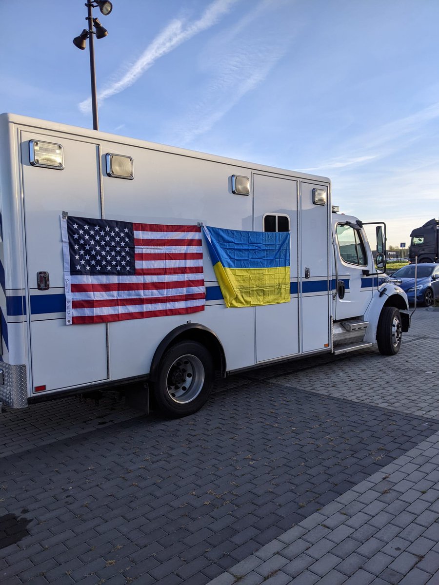 US Ambulances for Ukraine NFP tweet media