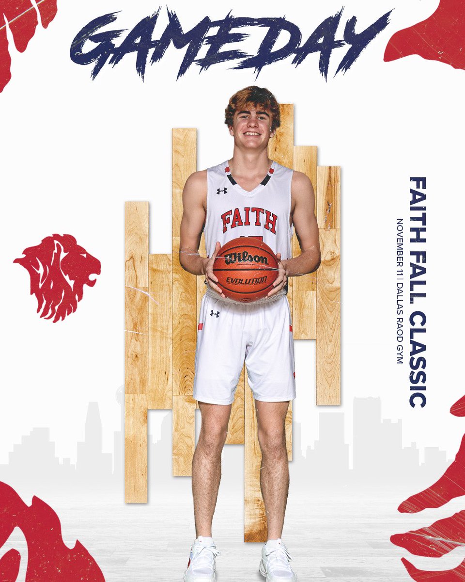 GoFaithLions's tweet photo. MBB: Game Day!! Lions have two games today in the Faith Fall Classic! 
9am vs THESA
430pm vs Grace Prep
Be sure to get out there and support your Lions! #gfcsmbb #wearefaith https://t.co/WltfgwI9dV