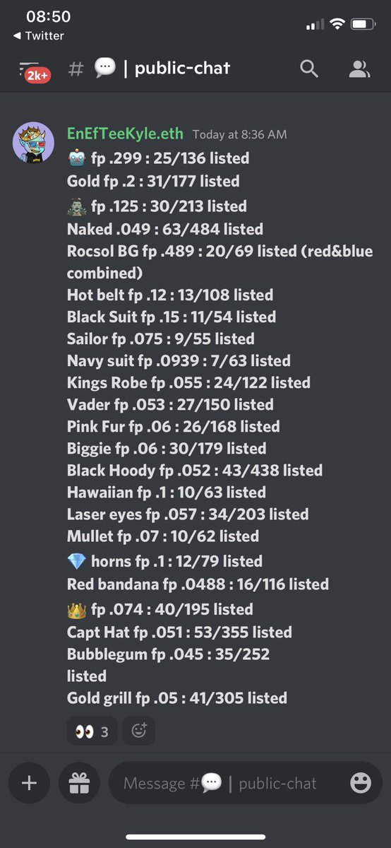 enefteekyle2's tweet photo. When you hear “yesterdays price isn’t todays price” just know we ain’t bullshittin @LilHottiesNFT #LilHotties you can see the difference in popular traits over the course of a day or two. #stopsleepin https://t.co/lYv6S0f3iM