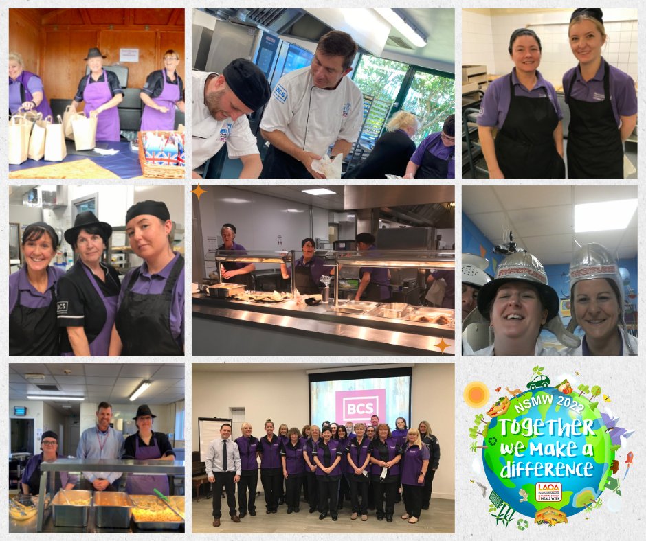 Today, the final day of National School Meals week we are saying a big thank you to the  heros of school dinners, the smiling faces behind the counters, the suppliers and all who support our fantastic catering service
1/2

#NSMW22