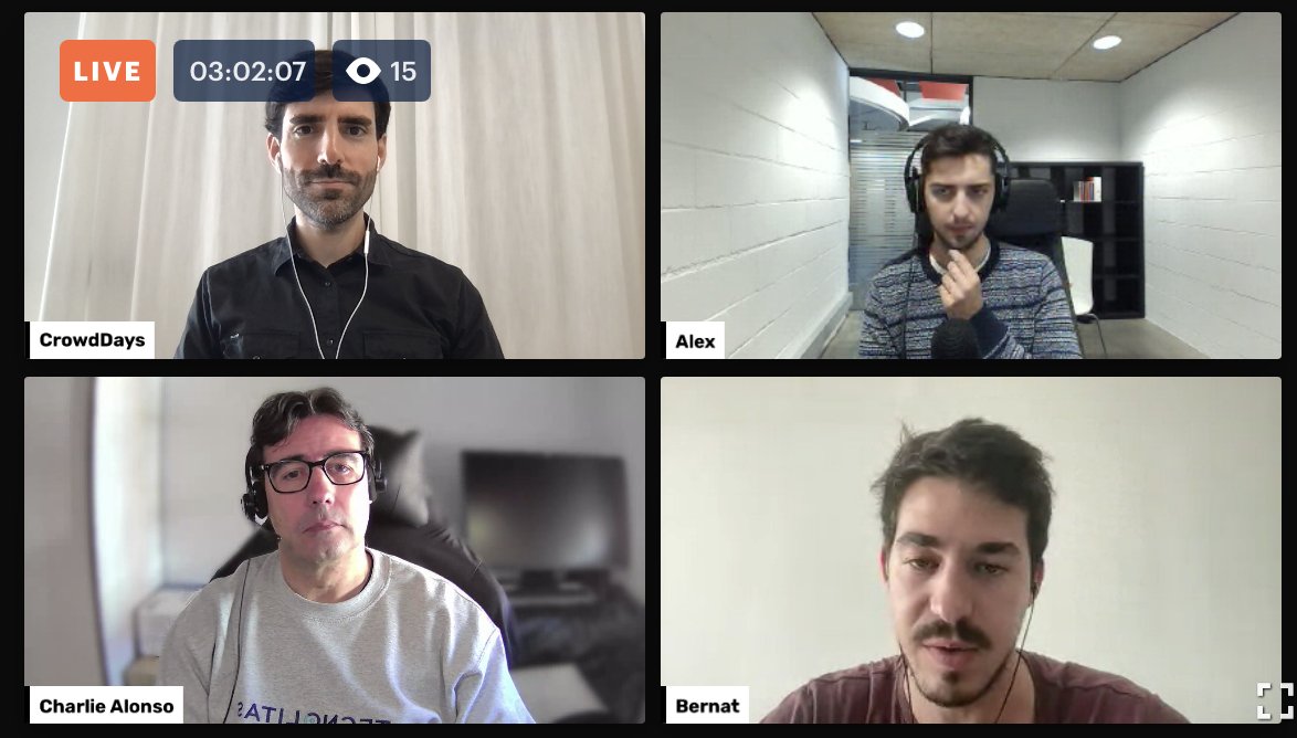 crowddays's tweet photo. 👍🏼 Acabada la mesa redonda con @charliealonso_ y @HuruGaming hablando de temas tan interesantes como las ICO de proyectos blockchain y mucho más...

Y ahora empezaremos con @Nikotxan en unos minutos... ¡atención que se viene súper charla! 🤩

#crowdfunding #blockchain #evento https://t.co/Zz8KahXVuY