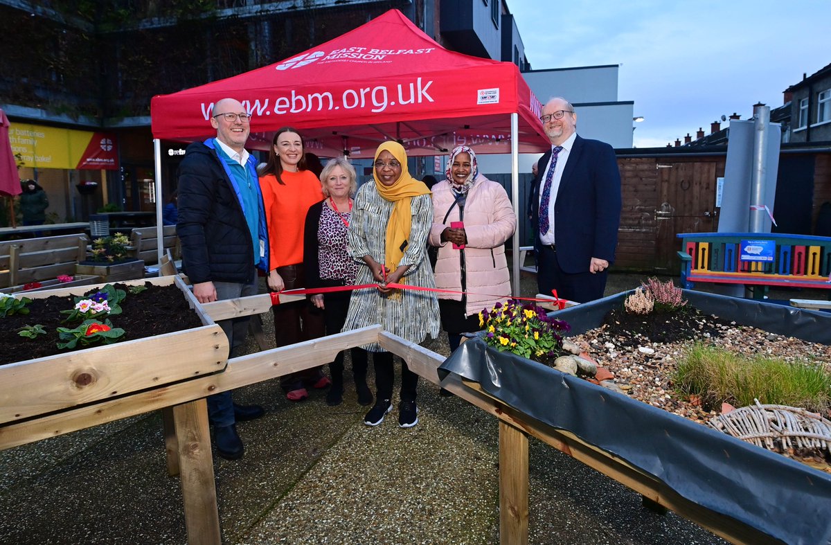 The true essence of good relations and collaboration was seen first-hand at the joint launch of three Urban Villages initiatives in East; Short Strand Classroom and play area and Hosford Health and Wellbeing community garden. #ThrivingPlaces #urbanvillagesni