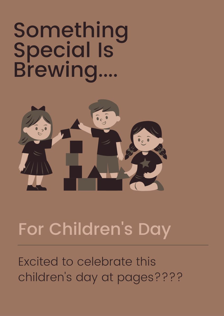 JbdPages's tweet image. We invite you all to come participate in the children&apos;s day Event on 14th November.

Come along with your children and spend the special occasion in our store participating in various activities .