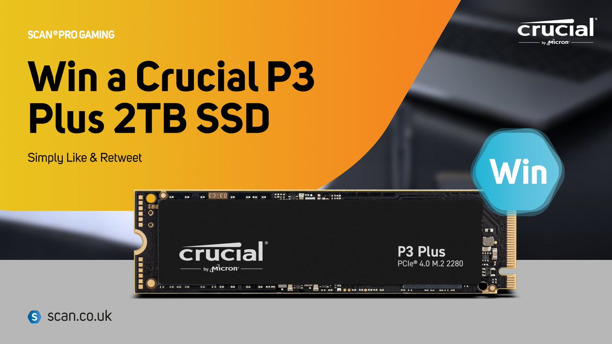 Running out of space on your PC to download new games is never fun! 😱
Simply like and retweet this post for a chance to win a <a href="/CrucialMemory/">Crucial Memory</a> P3 Plus 2TB SSD. What game are you downloading first? The winner will be picked in one week, good luck!