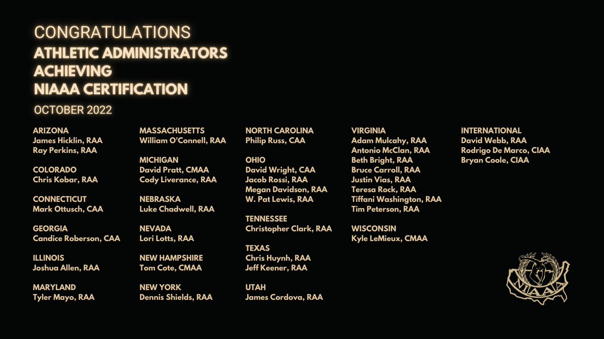Check out these 35 individuals that earned a certification in October! Do you see anyone you know? Make sure to send them a note of congratulations 🎉

#ShowingtheWay