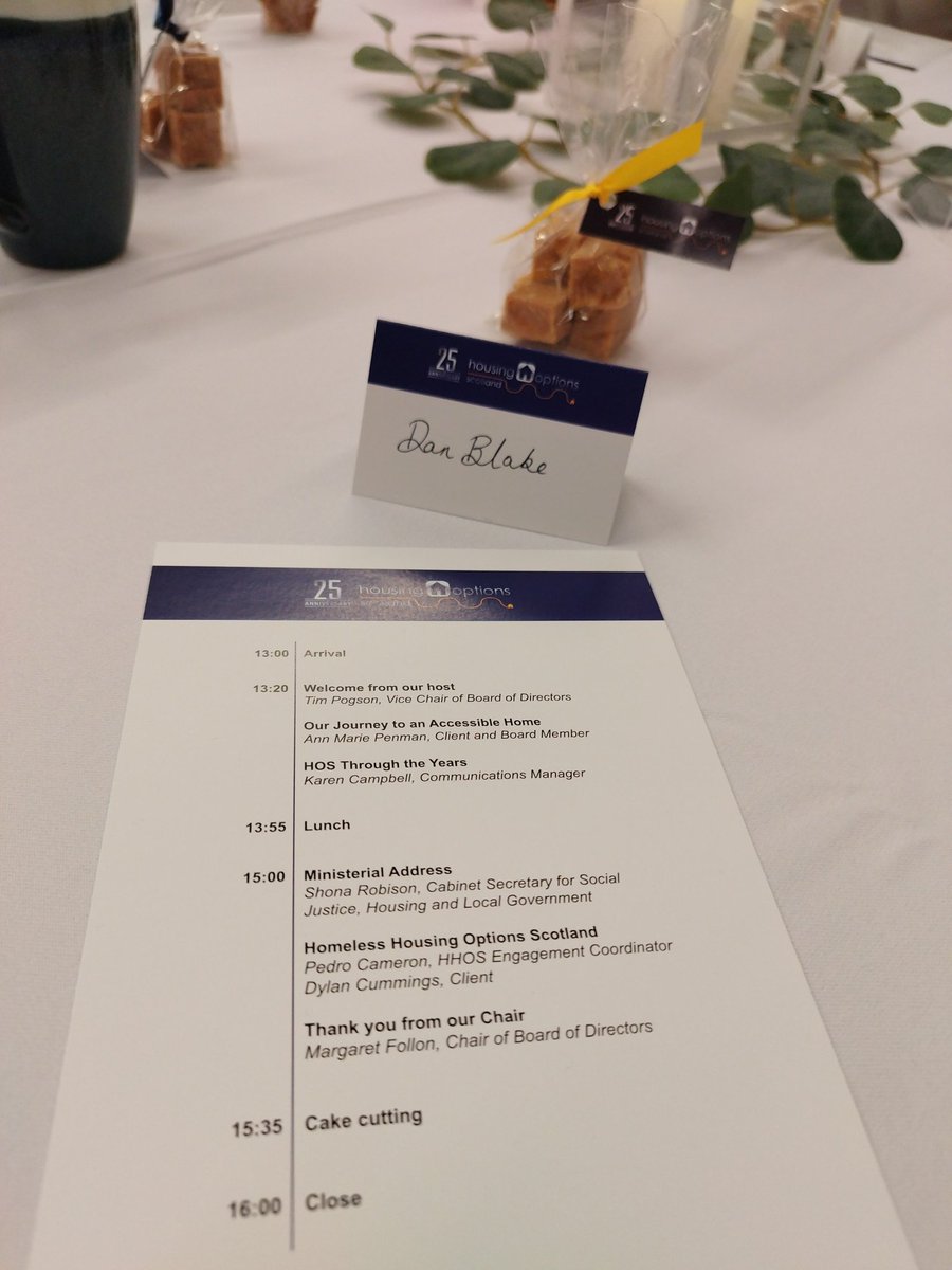 Celebrating 25 years of <a href="/HousingOpsScot/">Housing Options Scotland</a> at the #V&amp;ADundee this afternoon. Feeling very privileged and proud to be associated with this incredible organisation. Well deserved recognition to the staff and volunteers who have contributed over the 25 years! 🙌🏻