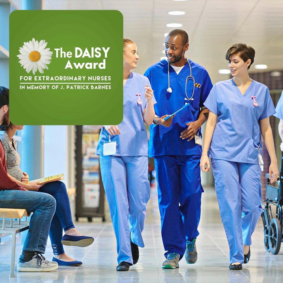 The DAISY Team Award celebrates nurse teams who go above and beyond for patient and patient family needs. If you know an outstanding nursing team that deserves this award, nominate them at: daisynomination.org/DNA   

#DAISY #DAISYAWARD #DAISYFoundation #DelawareNurses #Delaware
