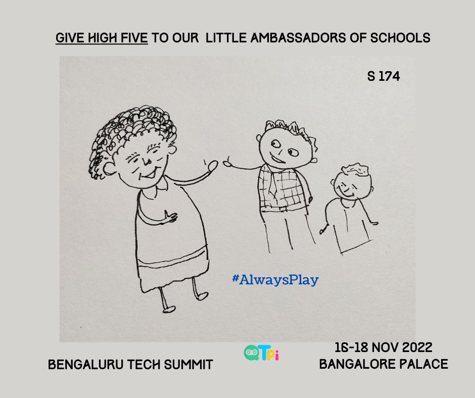 qtpiofficial's tweet image. Your simple act would have lasting impact to our little ambassadors at @blrtechsummit
Do visit us at S 174 to motivate the future leaders :)
#tech #bengaluru #bangalorepalace #qtpi #AI #robotics #kids #robotickit #coding #designthinking #alwaysplay #BTS #bengalurutechsummit