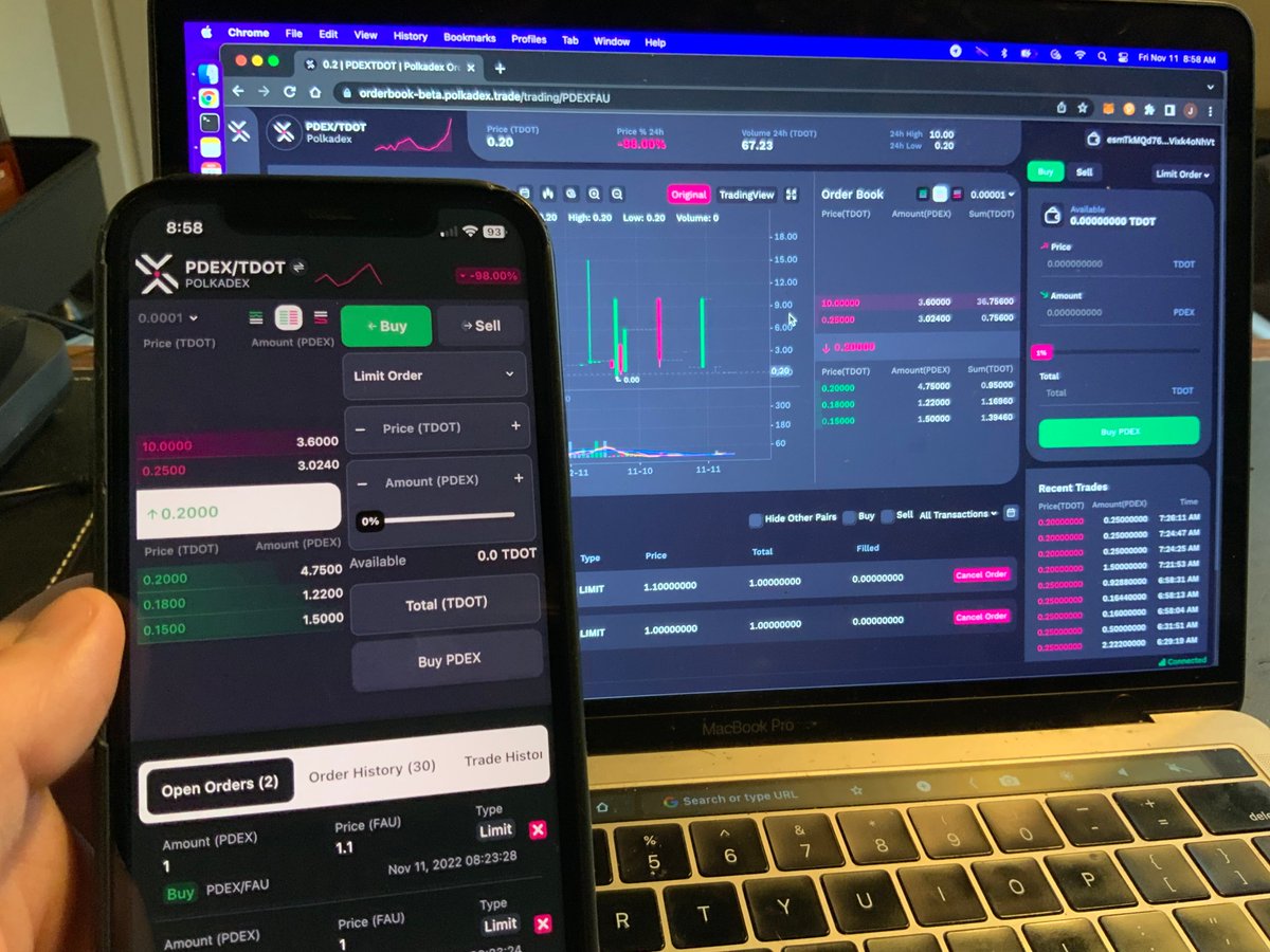 pdexnode's tweet photo. The Polkadex mobile app is now available for beta testing! 🔥@polkadex #polkadex #Web3 #DeFi https://t.co/MfA85iXTRU https://t.co/ESV864rF1g