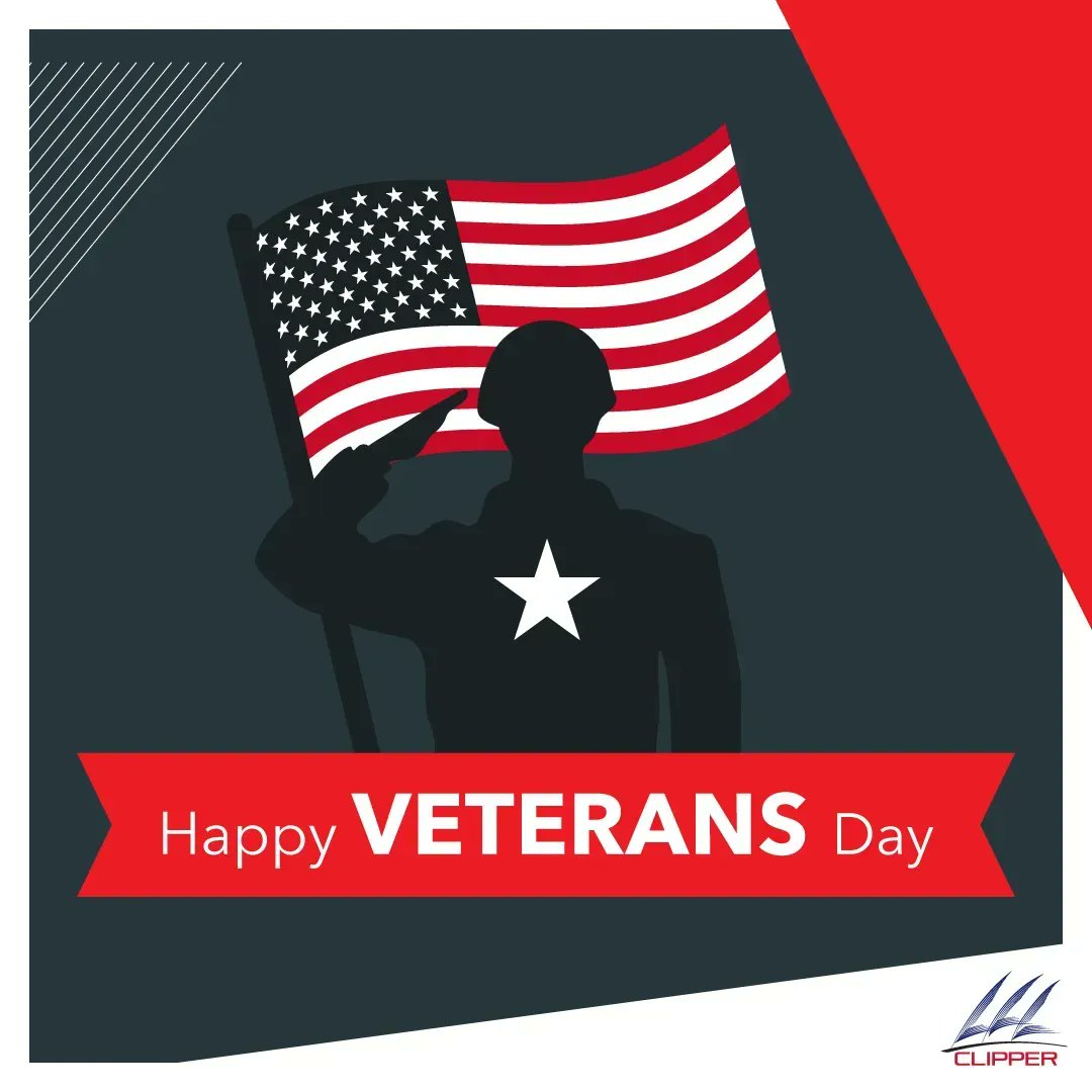 ClipperDist's tweet photo. Today we honor those who have bravely served our country. Thank you for your service. 🇺🇸 https://t.co/fsLFCD53Lg
