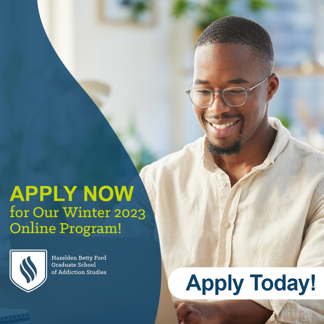 HBFGradSchool's tweet photo. Our Winter 2023 application deadline for the Online Master of Arts in Addiction Counseling: Integrated Recovery for Co-Occurring Disorders is TODAY!

Choose a career that makes a difference! Apply today: https://t.co/qTa5Yv41fo https://t.co/VTBg3OvIVr