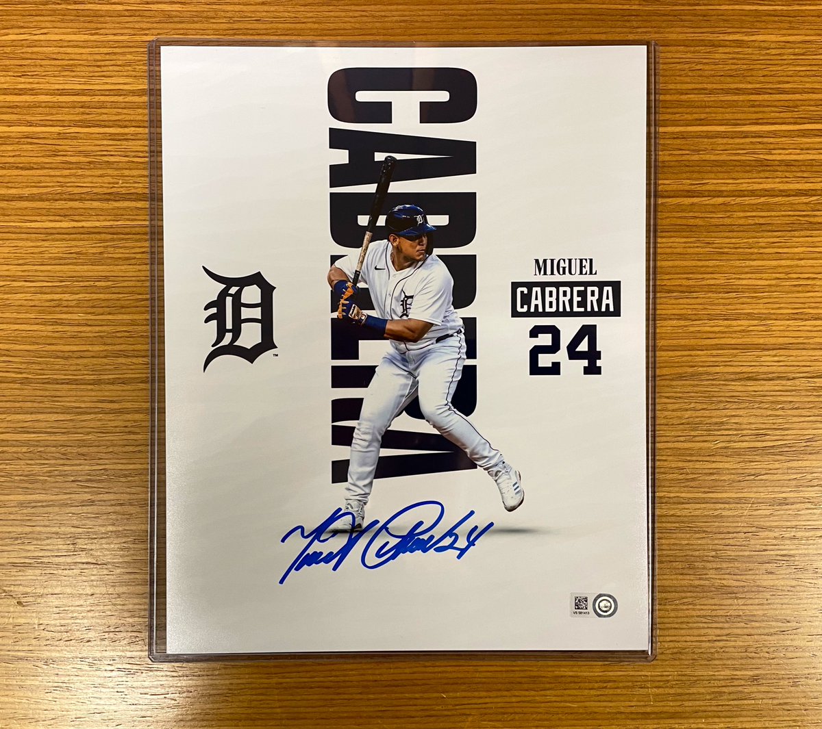 DETAuthentics's tweet photo. #Giveaway - RT &amp; FOLLOW @DETAuthentics for a chance to win:

Miguel Cabrera Autographed Photo

One winner will be picked at random and notified by DM on 11/13/22.

Check out our auction ⤵️
https://t.co/QB3nkd3kXK https://t.co/BoTj4reTjQ