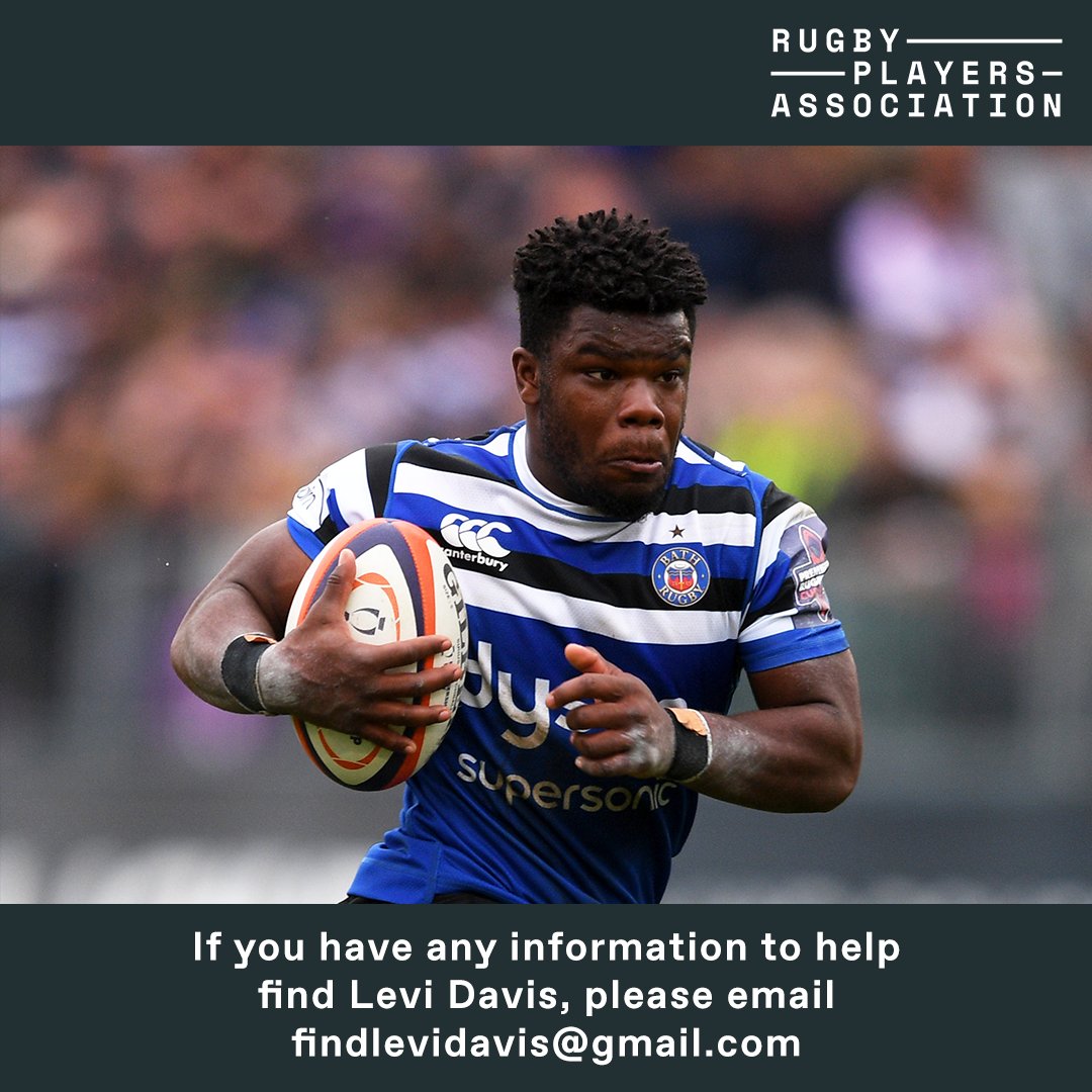 If you can, please help find Levi Davis.

#ForOurPlayers
