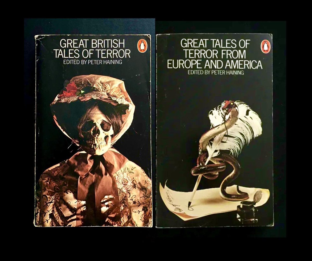 Alldatalostbook's tweet photo. Beautiful Peter Haining Penguins from 1973 , includes Great British Tales of Terror and Great Tales of Terror From Europe and America 

https://t.co/NWpdxqYids

#alldatalostbooks #paperbackhorror #horror #horrorbooks #horrorfiction  #ghosts #peterhaining #booksforchristmas https://t.co/otMPX3qJIP