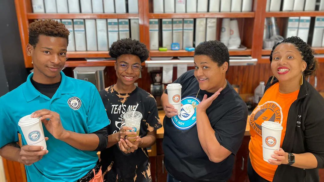 TeasMeIndy's tweet photo. Good Morning! What tea blend can we steep for you today? We’re open from 9am-3pm today. #tealoveers #squad #teatime #looseleaftea #goodmorning #squadgoals #indy #indyfoodies https://t.co/9VIpg7Mt81