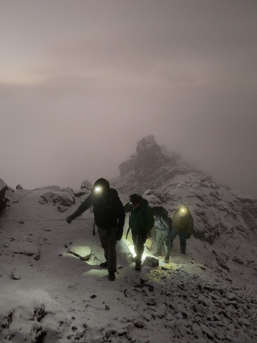 kshah2775's tweet photo. Very exhilarating to summit Mt. Kenya at 17km with good friends last week. https://t.co/X1Ng8LxfuP