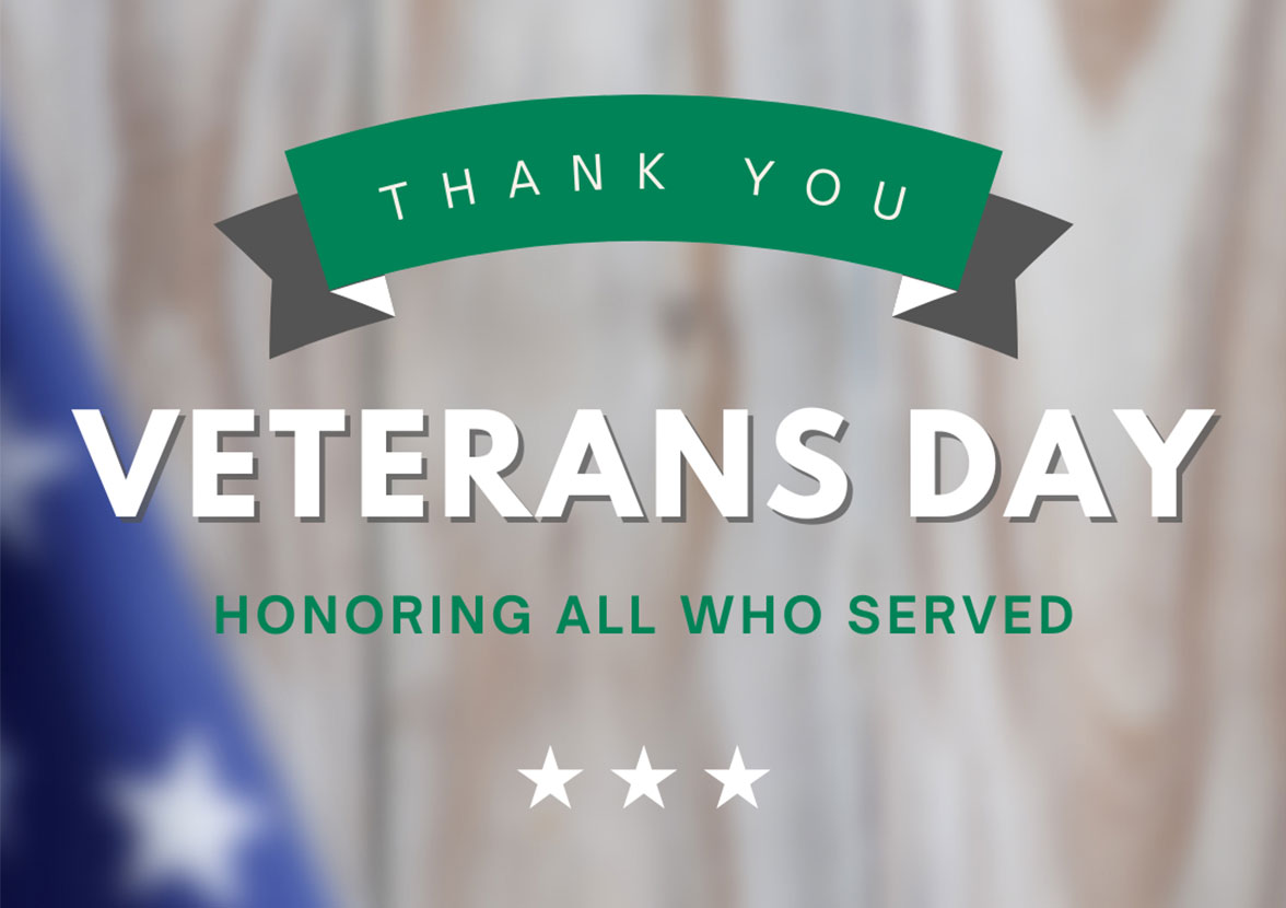 To our men and women in uniform - past, present, and future - we recognize the sacrifices you have made for our country and your service - and we thank you.
#VeteransDay2022 #service #sacrifice #patriotic #gratitude #ArmedForces