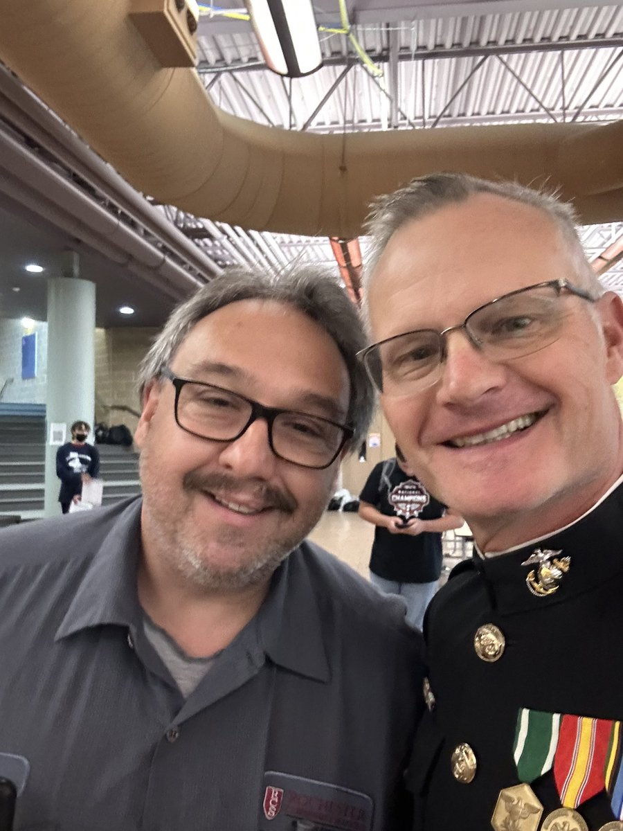 Honored to have been included in <a href="/WeAreSCHS/">Stoney Creek High School</a> Veterans Day breakfast. Thank you!