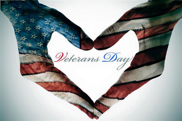 Thank you veterans for your service! #VeteransDay