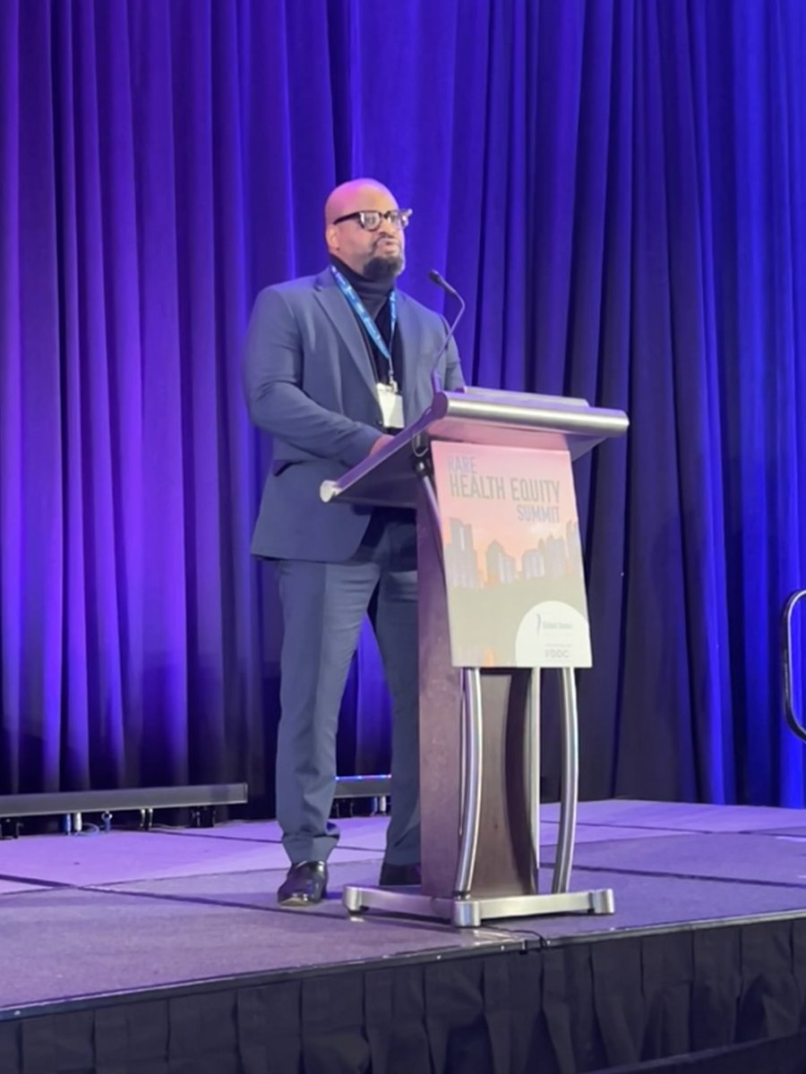 GlobalGenes's tweet photo. “How do we use empathy as a tool to understand our position.

Seek first to understand then to be understood. 

It requires intentionality. The intentionality that comes from understanding.” - Jevon Gibson, Fulton-DeKalb Hospital Authority 

#GGHealthEquity #2022HES https://t.co/tsHw7BCbKS