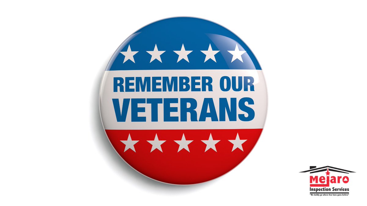 MejaroServices's tweet photo. Happy Veterans Day to our veterans, both@@ near and far!
Thank you for your service!

#veteransday #veteransday2022 #happyveteransday #rememberourvets #mejaro #mejaroinspectionservices
@BloomingtonBOR @ChamberBloom https://t.co/EahNDaVvbS