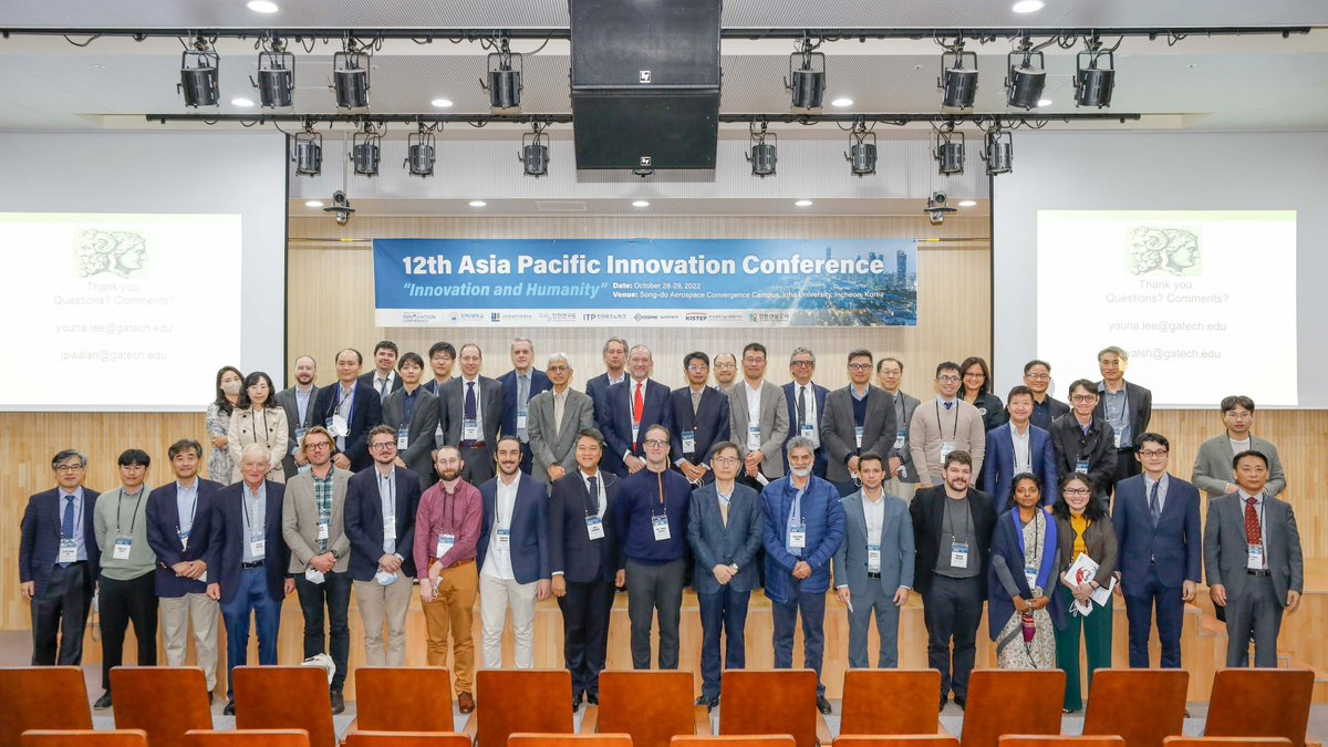miketeod's tweet image. Had the pleasure to present joint work with @NAPairolero, Charles deGrazia, Andy Toole, and P.A. Pappas on an RCT at the 12th Asia Pacific Innovation Conference in Incheon, South Korea. Met some awesome #economics researchers and visited a beautiful country #APIC2022