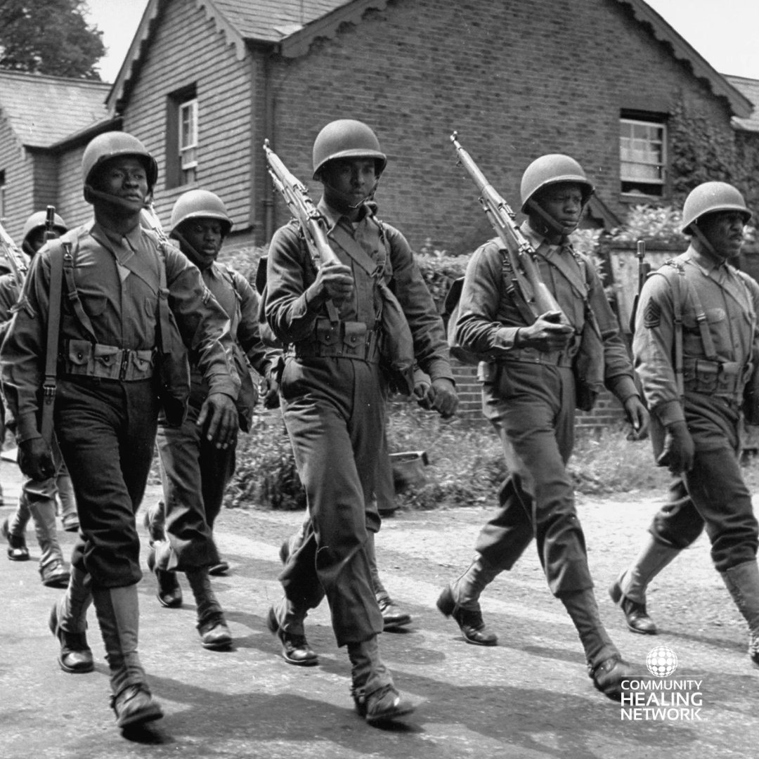 CHNWorld_'s tweet photo. Throughout history, people across Global Africa have been the heart of military systems across the globe. Today and every day we salute your courage and vigor to defend your countries! #HappyVeteransDay 💙🫡 https://t.co/z3PZwChaJb