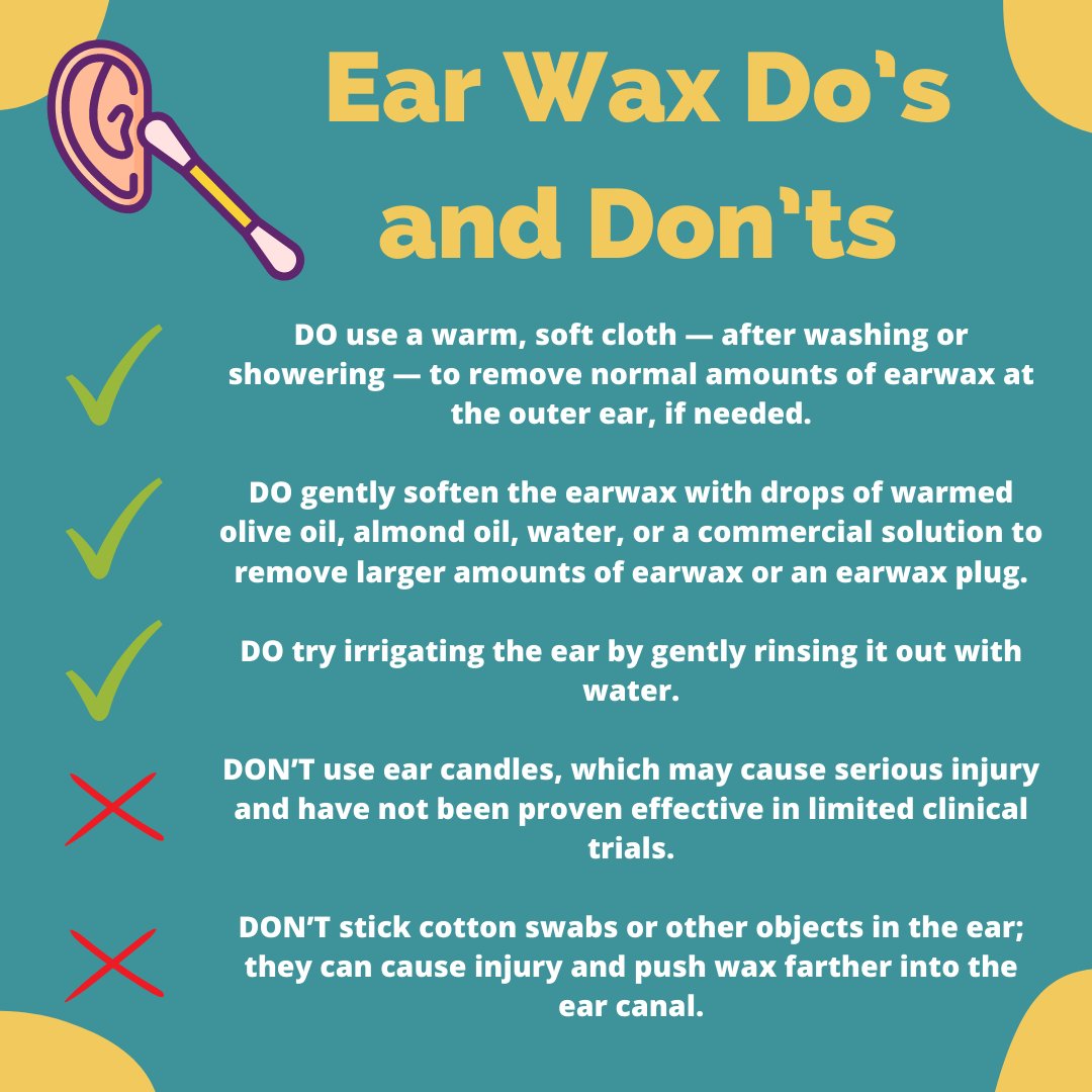 Life without earwax would be a lot less comfortable; it not only helps keep the canal clean but prevents dirt and other debris from reaching and potentially damaging the eardrum. 👂

Find out more about earwax management below. 
👉 zurl.co/5c5m 👈