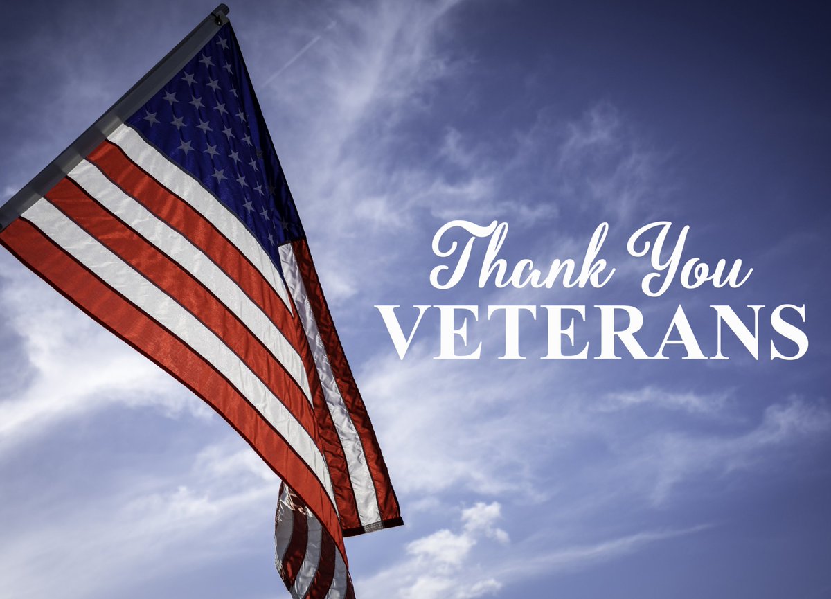 Thank you!

#VeteransDay2022