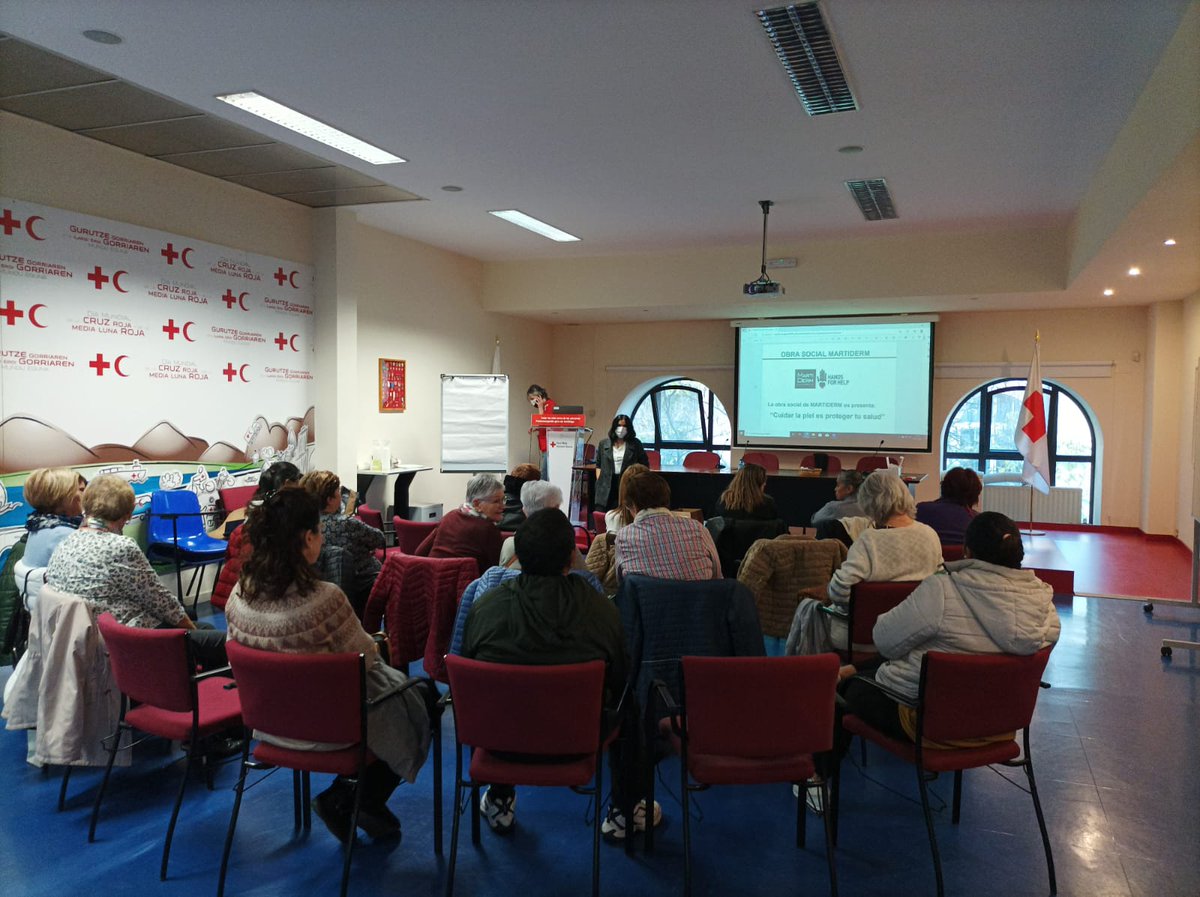 MartiDerm (@martiderm) on Twitter photo Finalizamos nuestra campaña de formación 2022 a personas mayores atendidas por <a href="/CruzRojaEsp/">Cruz Roja Española</a> con el Taller en <a href="/CruzRojaAlava/">Cruz Roja en Álava</a> impartido por nuestro equipo comercial en colaboración con la obra social Hands For Help: cuidando la piel y a las personas! Finalizamos nuestra campaña de formación 2022 a personas mayores atendidas por <a href="/CruzRojaEsp/">Cruz Roja Española</a> con el Taller en <a href="/CruzRojaAlava/">Cruz Roja en Álava</a> impartido por nuestro equipo comercial en colaboración con la obra social Hands For Help: cuidando la piel y a las personas!