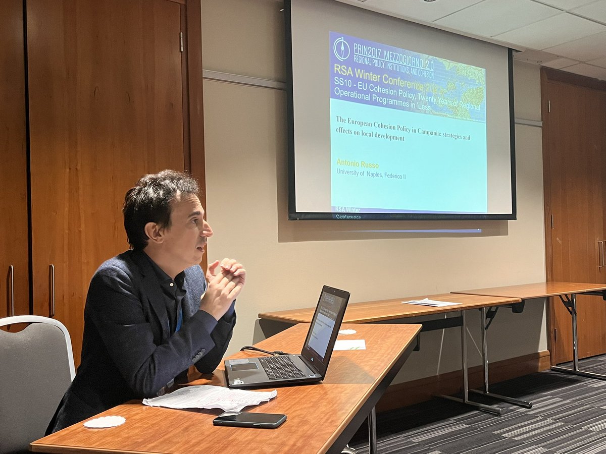 DanielaSCarl's tweet image. Earlier today, I enjoyed the #RSAWinter conference session on the #PRIN2017 research project focussing on regional policy, institutions and #cohesion in southern #Italy with presentations by researchers from @UninaIT and @UniRCMedi. @regstud