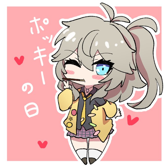 ポッキーつむぎちゃん#春日部つむぎ#ポッキーの日 