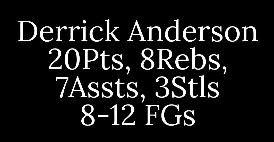 BC3Hoops1's tweet photo. 6’2 Sophomore Point Guard Derrick Anderson showed why he is one of the most versatile and efficient PG’s in the nation! 20Pts, 8Rebs, 7Assts, 3Stls and only 1 turnover 8-12 FG’s‼️ #BC3Hoops https://t.co/TxLwmFA69w