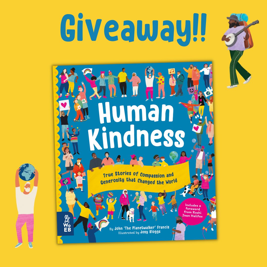It's #worldkindnessday ❤️🌎🕊

For our act of kindness we're offering 5 copies Human Kindness to #giveaway. 

To enter:

☮️follow us, like this tweet and RT
☮️comment #humankindness
☮️ UK only. Ends Nov 14th 1PM.
