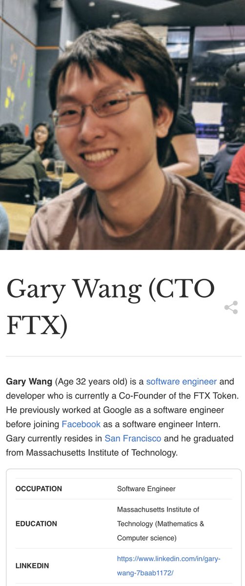 Gary Wang - People in crypto