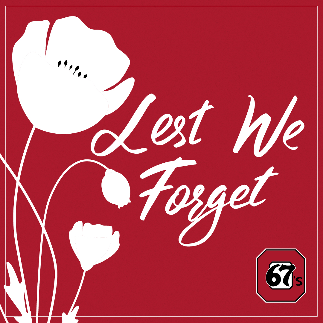 “Remembrance Day is an extremely important day. We’re showing our respect for everyone who served and protected us.”

🗣️ <a href="/GerriorWill/">Will Gerrior</a> 

#LestWeForget | 📝 | bit.ly/3Tvf8Er