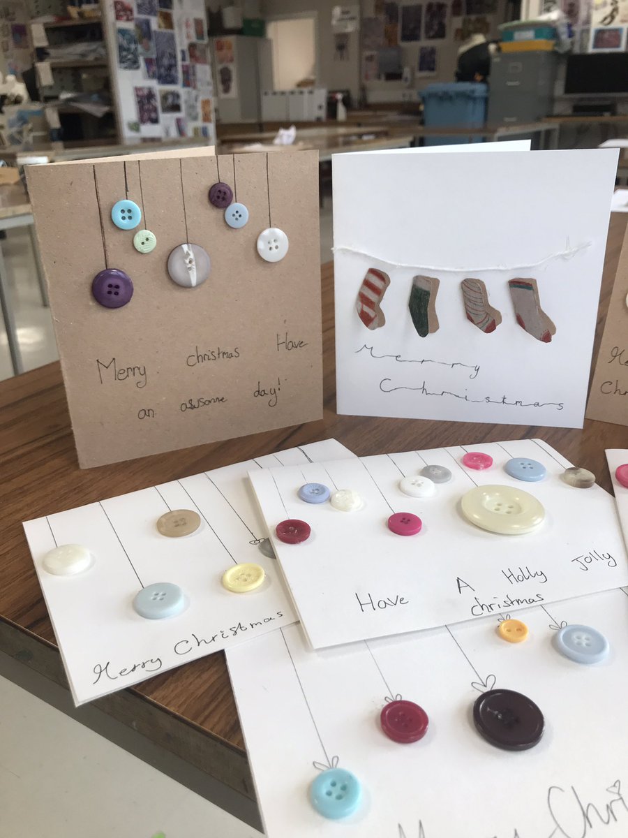 Some might say it’s too early…but the art club are preparing for their Christmas Art Sale 🎄🤶🏼. Here’s a sneak peak 👀 <a href="/BrannockArts/">Brannock HS Expressive Arts</a> <a href="/brannock_high/">Brannock High School</a> <a href="/BrannockFridays/">Brannock Future Fridays</a>